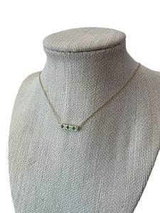 Bony Levy El Mar Emerald + Diamond Pendant