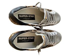 Golden Goose Super-star Leopard with BOX