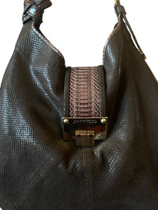 Jimmy Choo Rahmyn Snakeskin embossed