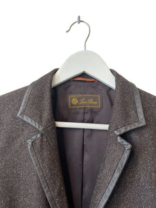 Loro Piana Wool Blend Zip Blazer