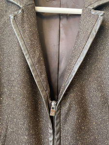 Loro Piana Wool Blend Zip Blazer