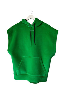 MSGM Velour Scuba SS Hoodie NWT