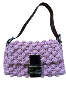 Fendi Crochet Nubby Mamma Baguette