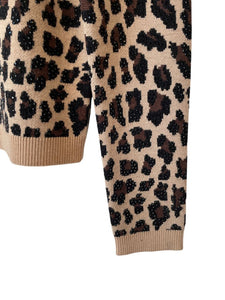 Alice + Olivia Sequin Leopard NWT