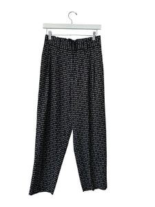 Issey Miyake logo trouser