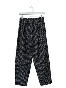 Issey Miyake logo trouser