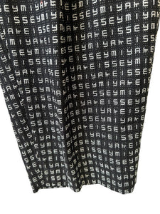 Issey Miyake logo trouser