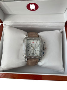 Michele Diamond Deco Chronograph