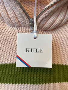 Kule The Matey Stripe Half Zip NWT