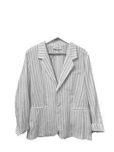 The Great Linen Stripe Blazer