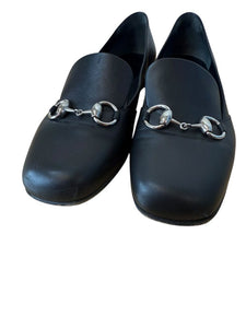 Gucci Leather Horsebit Loafers