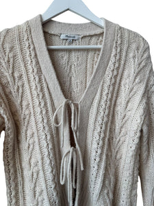 Madewell Front Tie Sweater